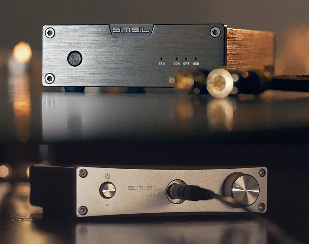 Product photography - SMSL AUDIO